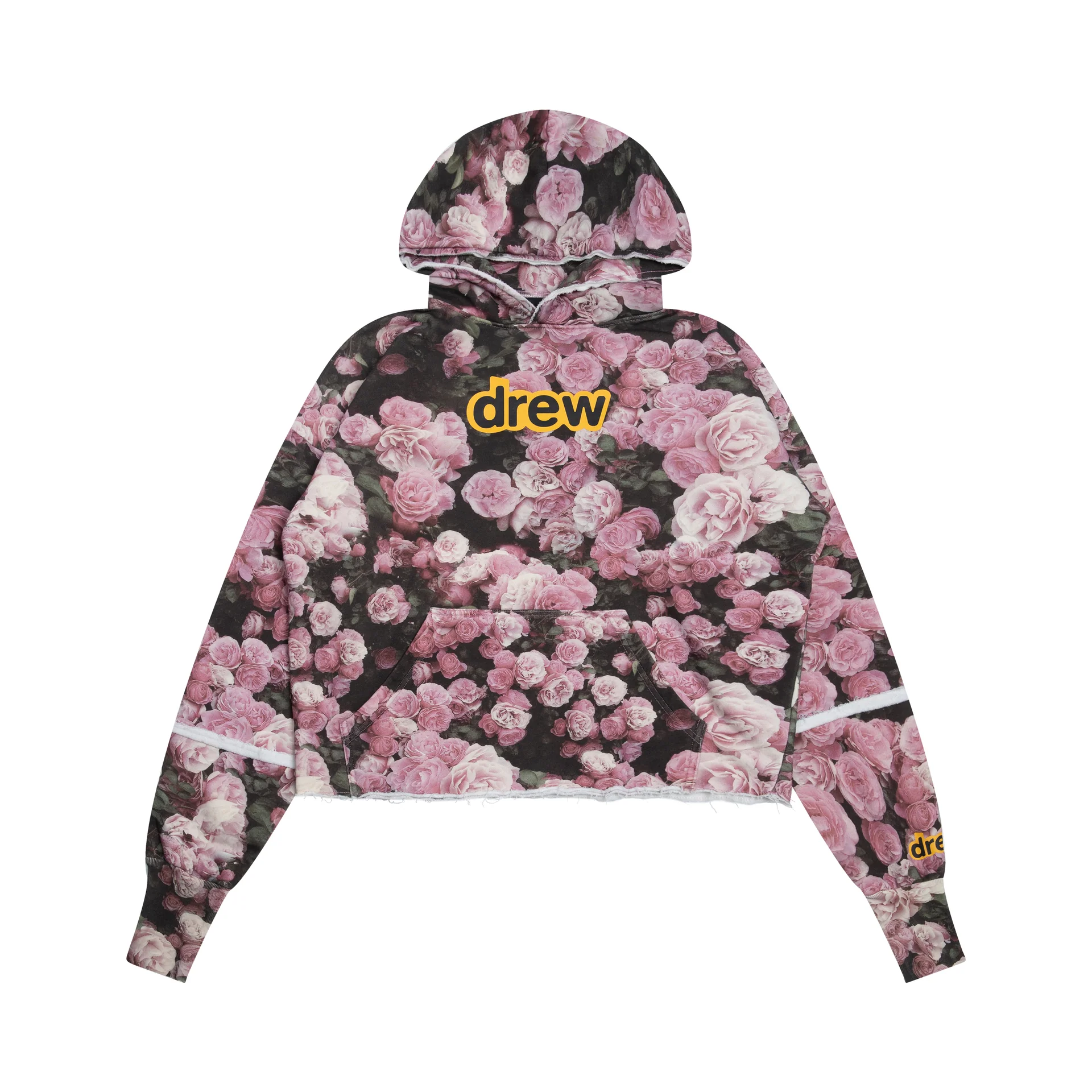 ANDY3276 Drew House Secret Deconstructed Hoodie Roses