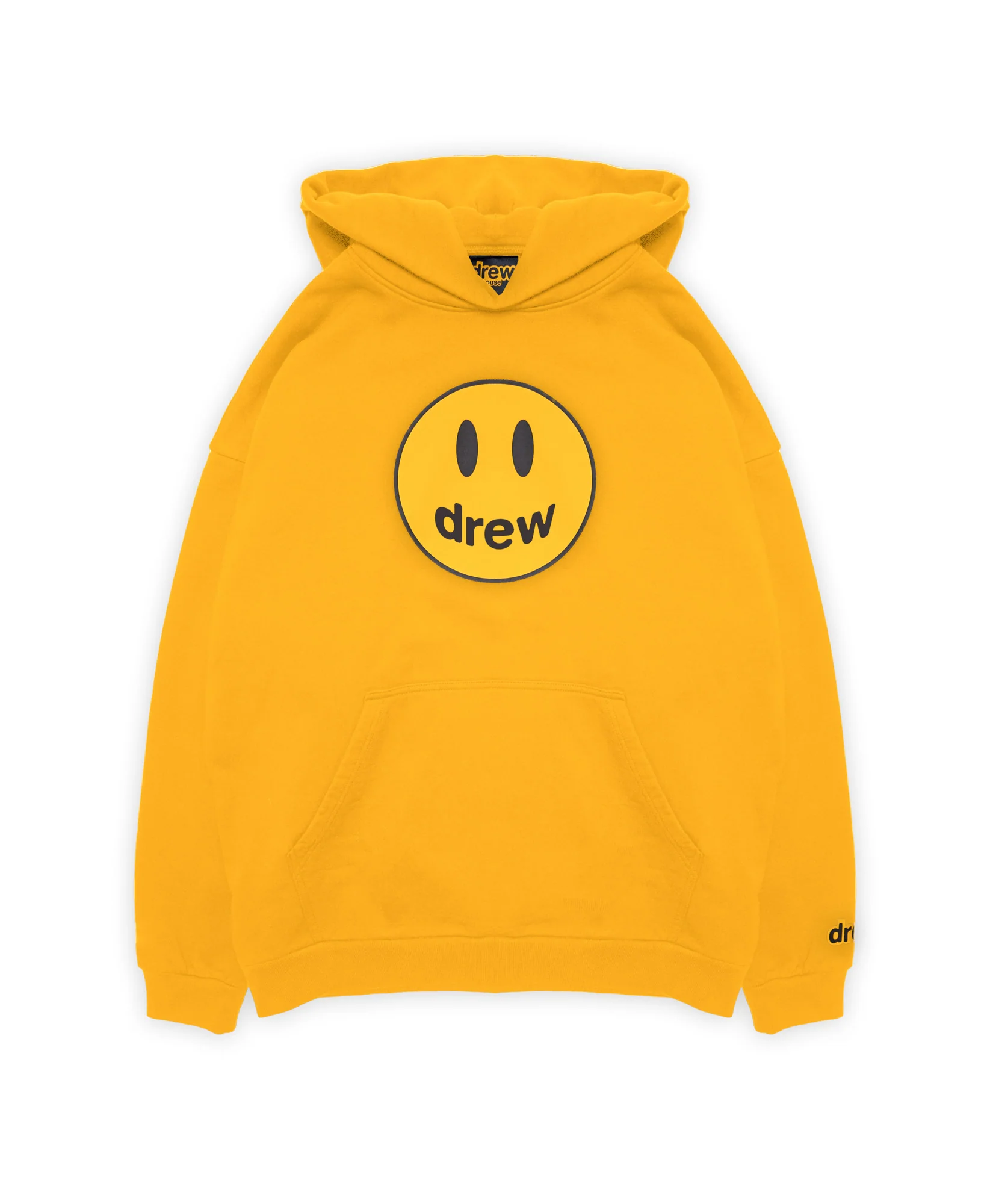 DecMascot-11 Mini Drew House Mascot Hoodie Golden Yellow