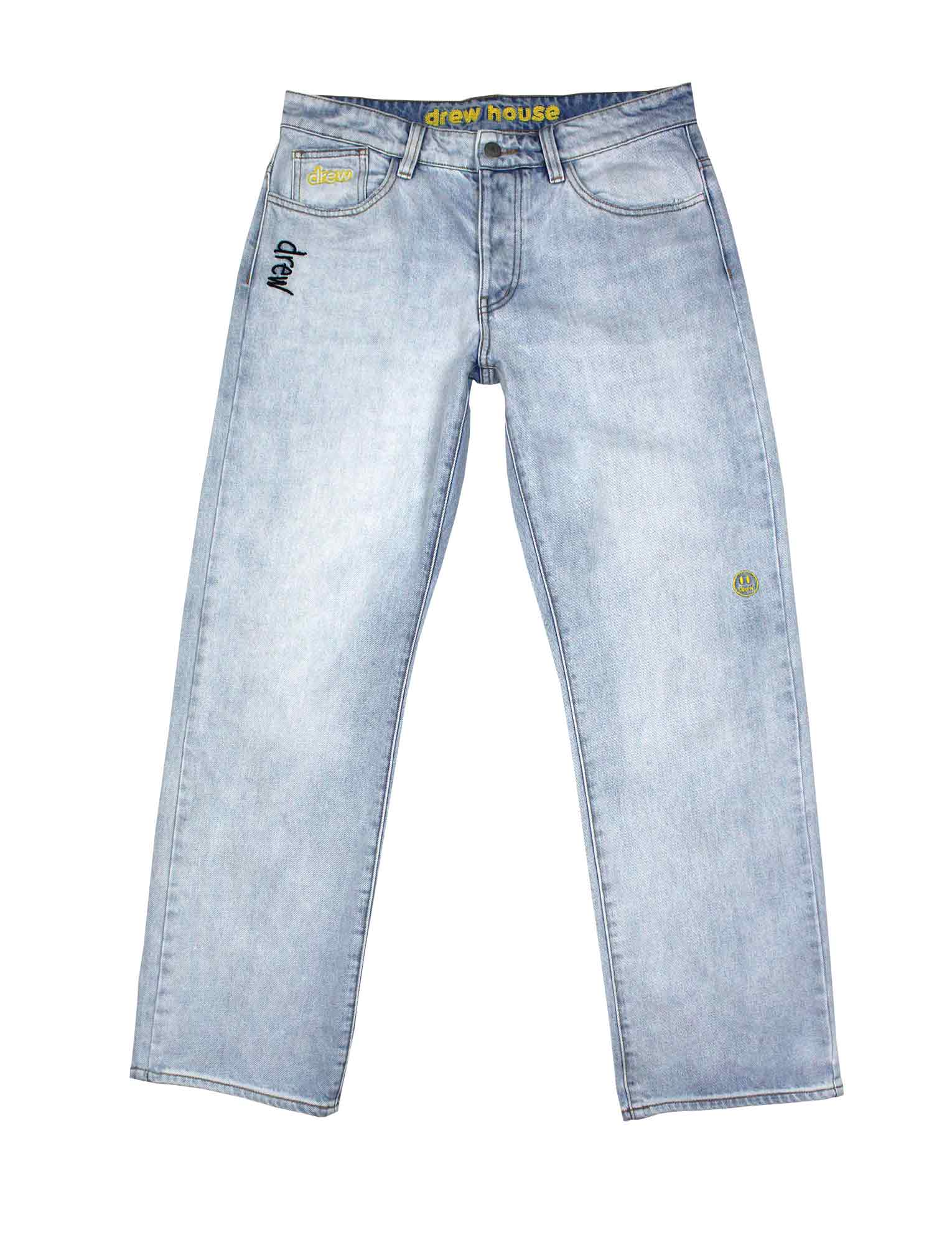 IndigoPants_Front_2000px Drew Wide Leg Jean Vintage Indigo Wash