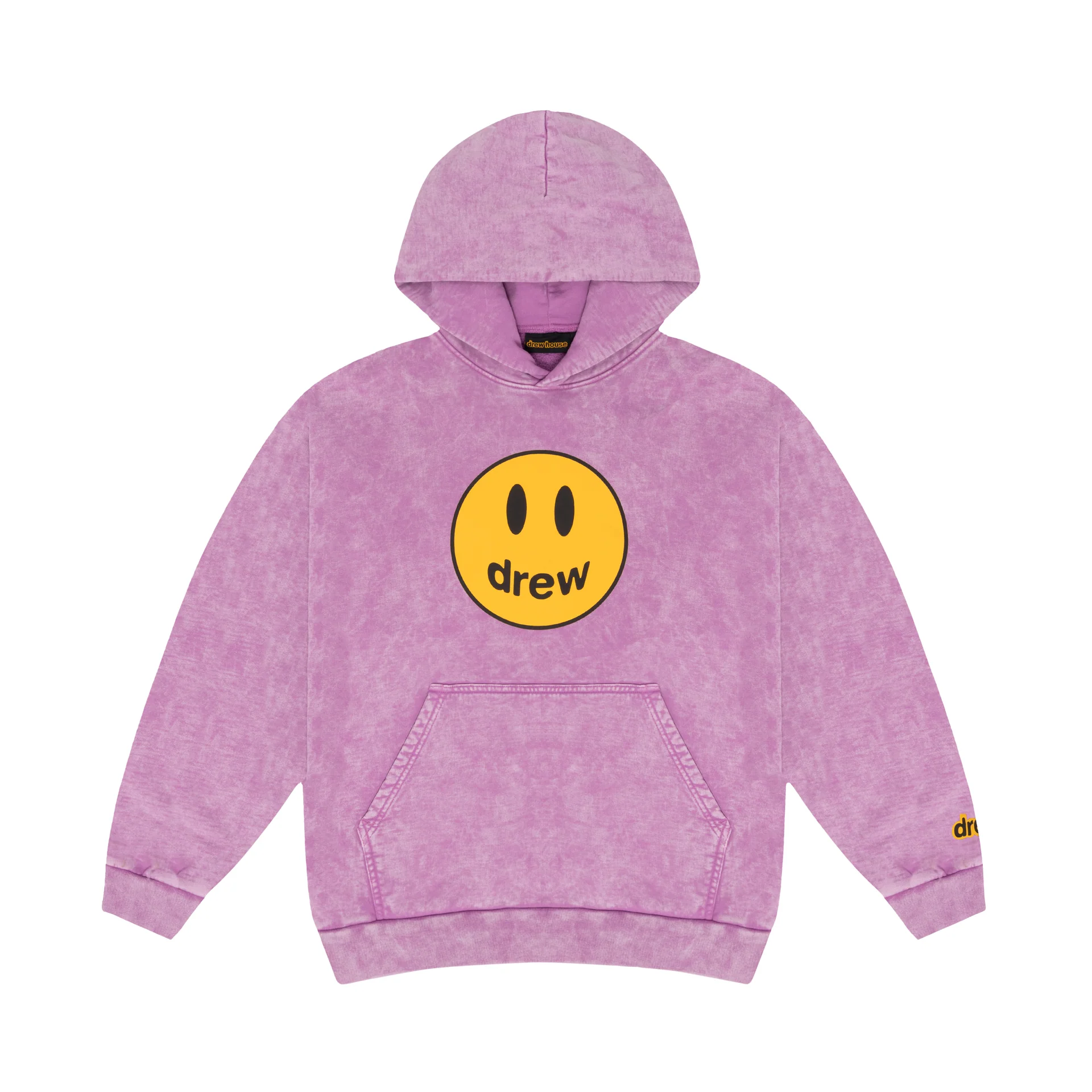 MASCOTHOODIE-front-purp Drew House Mascot Hoodie Washed Grape