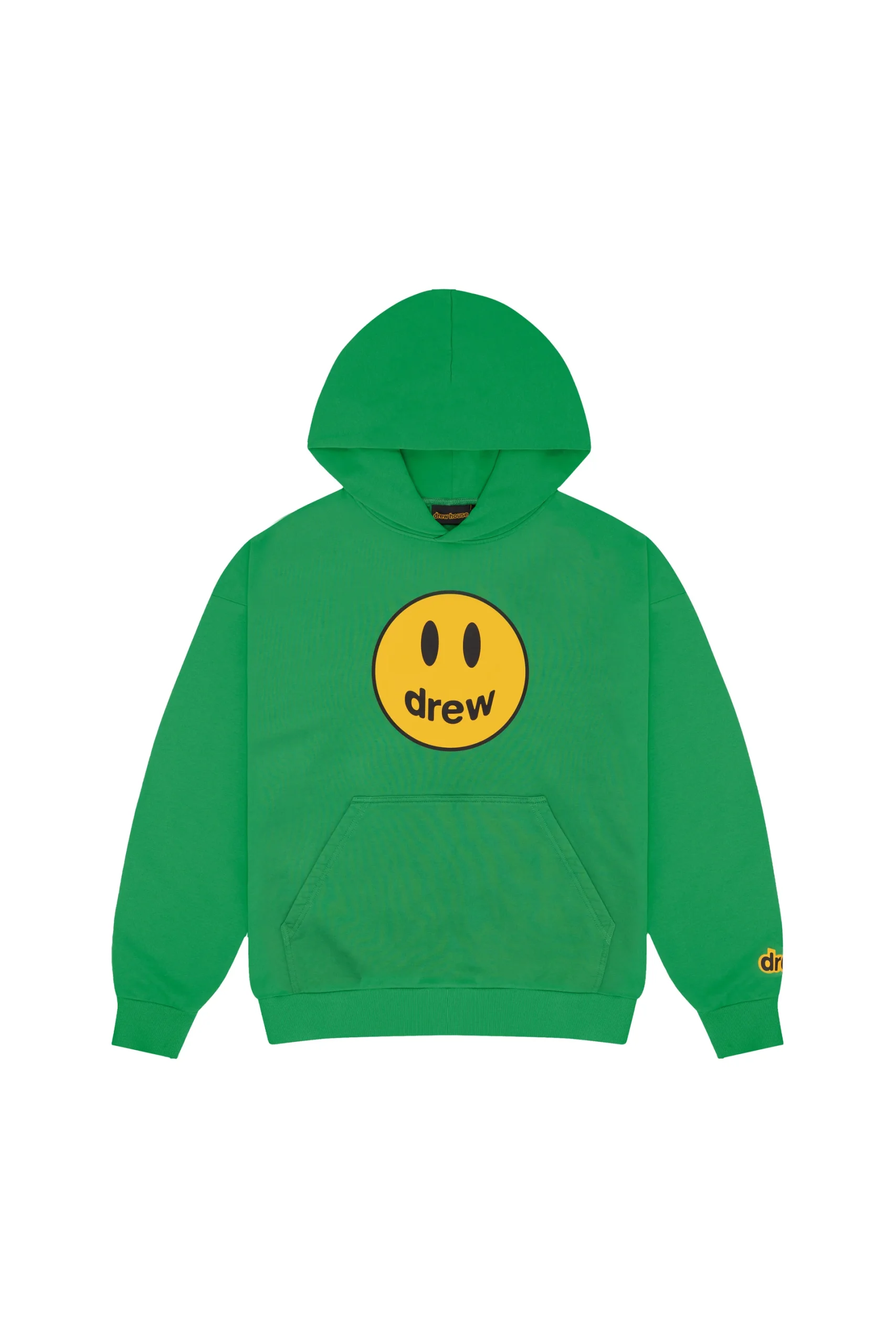 MASCOTTHOODIE_FRONTGREEN-scaled Drew House Mascot Oversized Hoodie Green