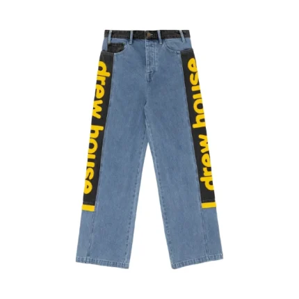 Wide Leg Jean Vintage Color Block